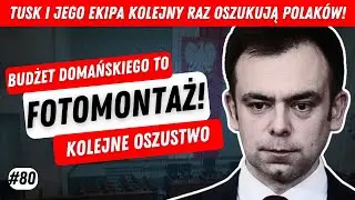 Budżet Domańskiego to fotomontaż!