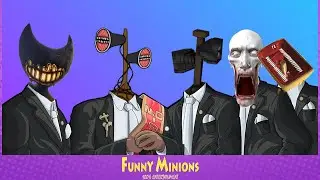 Siren Head and Bendy & Minecraft and Scp - Coffin Dance Meme (COVER)
