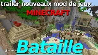 (TRAILER) nouveau mod de jeux MINECRAFT  Bataille