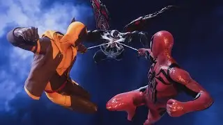 Deadpool and Wolverine Vs. Venom in Marvel's Spider-Man 2