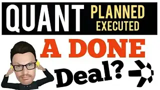 🚨 QUANT | IT'S A DONE DEAL? | PLANNED & EXECUTED? | TICK TOCK ⏰ 