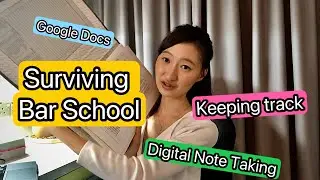 Note Taking Tips | Bar School Survival | Google Docs | UK