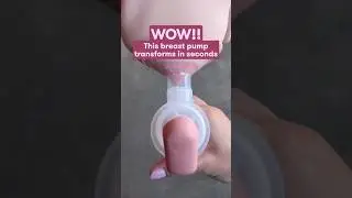 WOW!! This breast pump transforms in seconds #