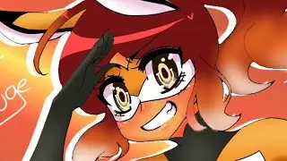 Rena Rouge SpeedPaint [COLLAB with my sis Chubby panda]