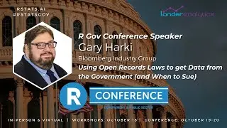 Gary Harki - Using Open Records Laws to get Data from the Government (and When to Sue)