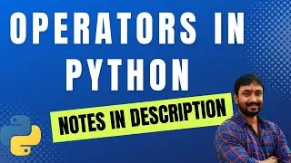 What are Operators in Python | Arithmetic Operators in Python | Python Tutorial for Beginners