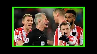 Stoke city boss mark hughes still angry with martin atkinson liverpool decision