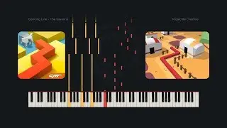 Dancing Line - The Savanna // Custom Arrangement (Synthesia Tutorial + MIDI + PDF)