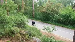 алкаш Славентий увидел лес и сошёл с ума. Тарантул в трусах, жесть