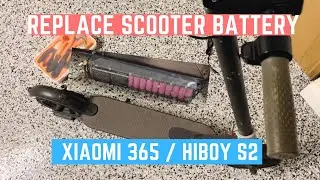 How to Replace Battery on Xiaomi M365 / Hiboy Electric Scooter