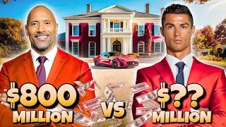 The Rock vs Cristiano Ronaldo: WHO IS RICHER?
