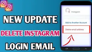 New Update How To Delete Instagram Account Email Login // Instagram Account Login Email Delete