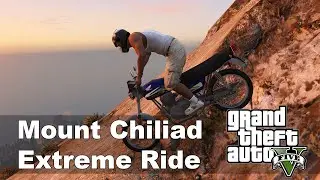 Mount Chiliad Downhill Chill Ride: Honda TMX - GTA V