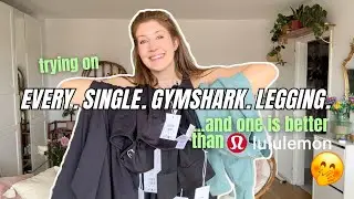 GYMSHARK TRY ON HAUL | trying on every single legging