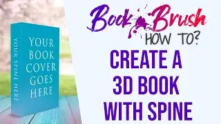 📚 It's EASY to Create a 3D BOOK IMAGE with a SPINE in Book Brush 📚