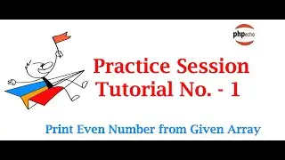 Print Eevn number From Given Array| Practice Tutorial - 1