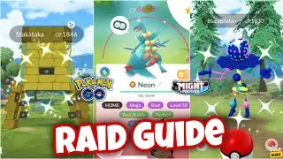 Raid Guide For Stakataka,Blacephalon & Mega Sceptile | Pokémon Go Hindi | Best Counters and more