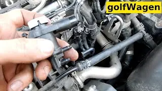 VW Passat B6 egr solenoid valve replacement P0403