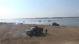 Бой на набережной у Ладьи за ВДВ Самара 2016