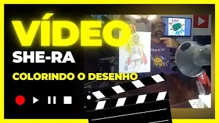 Desenho da She-Ra (Colorindo um Desenho inteiro) Coloring the Drawing Manga, Arte, Drawing, Desenho