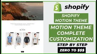 Shopify Motion Theme Customization | Motion Theme Header | Theme Customization | Ecomm Hacks