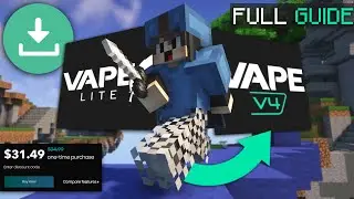 VAPE CLIENT | How to BUY, INJECT, SAVE CONFIGS *COMPLETE GUIDE* (Vape V4 & Vape Lite)