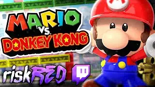 Losing MY MIND at a CHILDREN'S GAME! | MARIO VS. DONKEY KONG [February 17th, 2024]