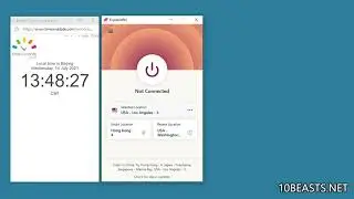 ExpressVPN Windows10 Lightway UDP 协议 中国大陆 VPN 翻墙 科学上网 Barry 测评 10BEASTS   2021年07月14日测试报告