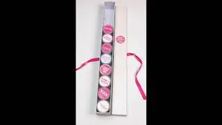 Long Stem Fluffy Crunch Box - Fairy Floss