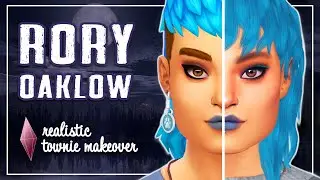 Rory Oaklow - Realistic Townie Makeover  | Sims 4 CAS | The Sims 4 Townies | Maxis to Alpha