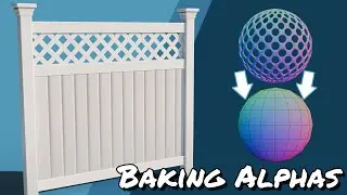 How to Bake Alphas for Game Assets in Substance 3D Painter
