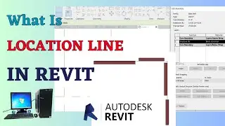 What is the Location line of Walls in Autodekt Revit