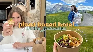 Visiting a COMPLETELY plant-based hotel... 🤯🏔
