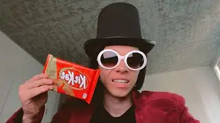 Willy Wonka Try’s a KitKat 
