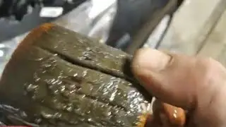 ЧТО СТАЛО С МАСЛОМ?ФИЛЬТРОМ?И КАК ЭТО ПОПАЛО В ДВИГАТЕЛЬ?