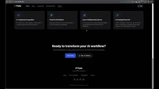 Flyde (Visual Flow Builder): Hello World with Custom Node Tutorial