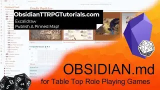 Obsidian - Excalidraw - Publish a Pinned Map