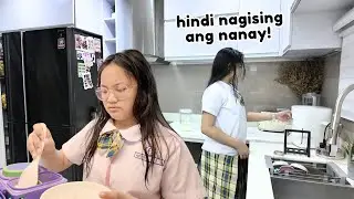 SI ATE AYI NAG ASIKASO SA SARILI NIYA PAG PASOK SA SCHOOL! | AustriaFamilyVlogs