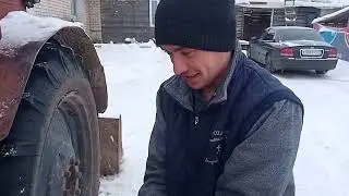 Т40АМ. ТО, замена забитог в хлам фильтра!