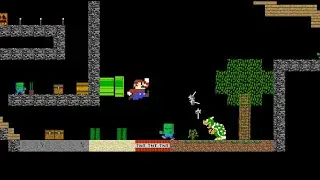 Mario Minecraft Maze Mayhem (short animation)