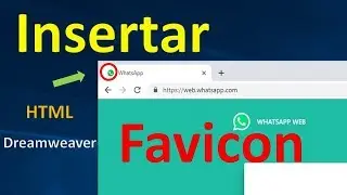 💻 Poner Favicon en HTML pagina web 💻 en Dreamweaver