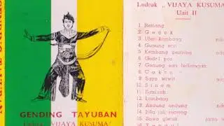 Gending Tayuban (Ludruk Vijaya Kusuma Unit II)