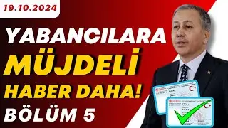 YABANCILARA MÜJDELİ HABER DAHA (Yabancılara Çalışma İzni Muafiyeti 2024)