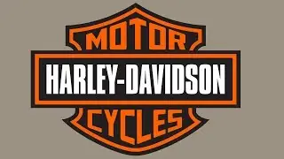 Creating Harley Davidson Logo - Coreldraw Tutorials
