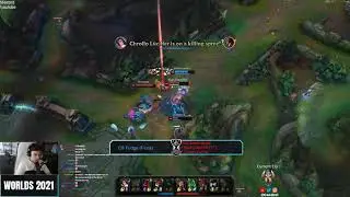 Insane 1v4 Fiora Play by C9 Fudge  | Caedrel's Reaction