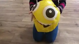 Playing with my beach ball
