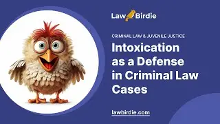 Intoxication as a Defense in Criminal Law Cases - Essay Example