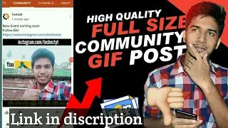youtube chennal me community post kaise kre// how to community in youtube