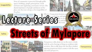 Lecture Series: Streets of Mylapore | Chennai Streets | eduarchs