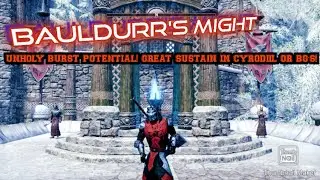 ESO [Outdated]-[Greymoor] Stamina Nightblade PvP Build- Bauldurr's Might